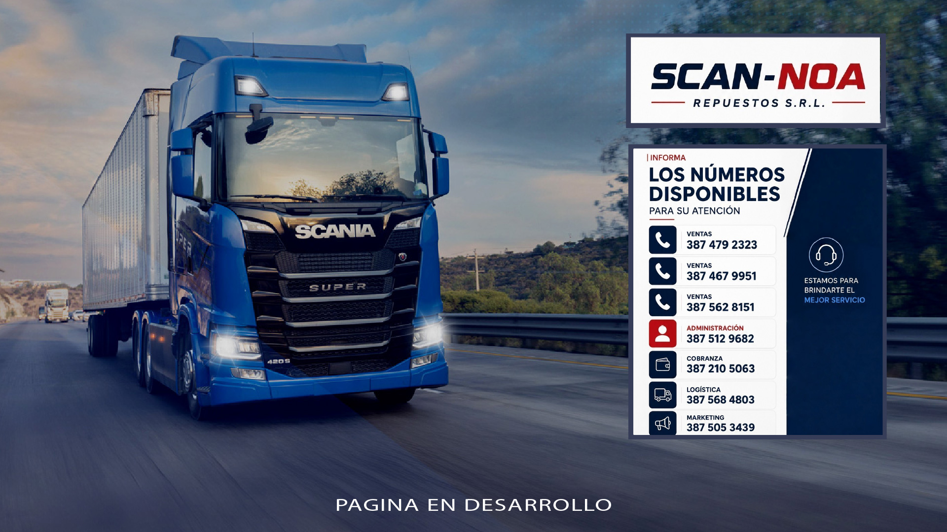 Scan-Noa Repuestos - Página en desarrollo